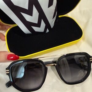 Marc Jacobs unisex Black Sunglasses Case BRAND NEW NEVER WORN